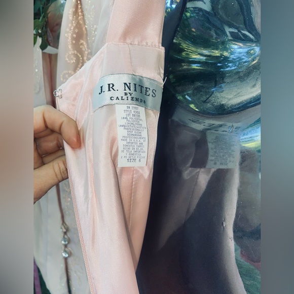 Vintage 2pc Long Dress and Coat Set Size 6 - Picture 11 of 17